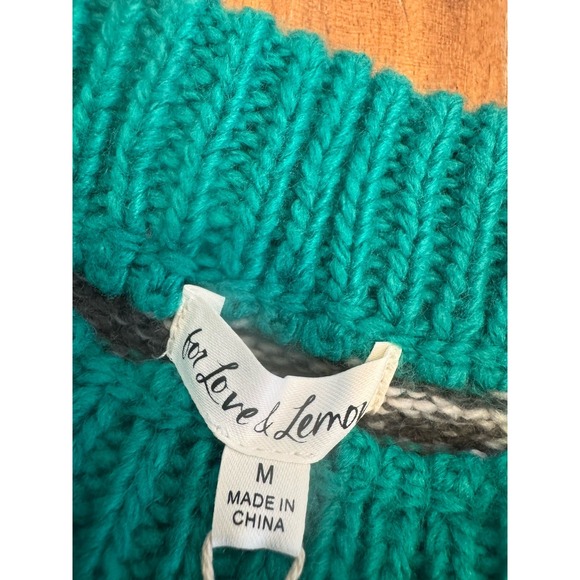 For Love And Lemons Lilac and Teal High Waist Shorts Only - Picture 3 of 5